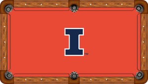 ILLINOIS BILLIARD TABLE FELT - RECREATIONAL ORANGE - ILLBTF412-8R