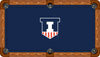 ILLINOIS BILLIARD TABLE FELT - RECREATIONAL BLUE - ILLBTF501-8R