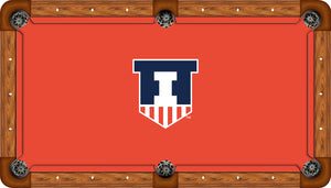 ILLINOIS BILLIARD TABLE FELT - RECREATIONAL ORANGE - ILLBTF502-8R