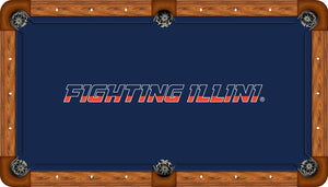 ILLINOIS BILLIARD TABLE FELT - RECREATIONAL BLUE - ILLBTF601-8R