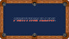 ILLINOIS BILLIARD TABLE FELT - RECREATIONAL BLUE - ILLBTF601-8R
