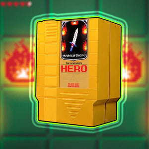 Infinite Black Llc -  One-Up Games: Deck Box Gold Legendary Hero