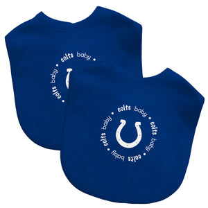 Indianapolis Colts Baby Bib 2 Pack - Masterpieces Puzzle Company