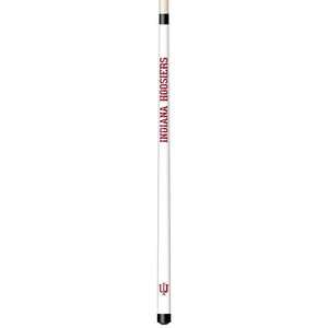 INDIANA ENGRAVED BILLIARD CUE WHITE / CRIMSON - INDBCE101-JR
