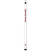 INDIANA ENGRAVED BILLIARD CUE WHITE / CRIMSON - INDBCE101-JR
