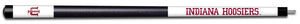 INDIANA ENGRAVED BILLIARD CUE WHITE / CRIMSON - INDBCE101