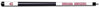 INDIANA ENGRAVED BILLIARD CUE WHITE / CRIMSON - INDBCE101