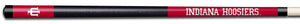 INDIANA COLOR ENGRAVED BILLIARD CUE WHITE / CRIMSON - INDBCE931