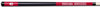 INDIANA COLOR ENGRAVED BILLIARD CUE WHITE / CRIMSON - INDBCE931