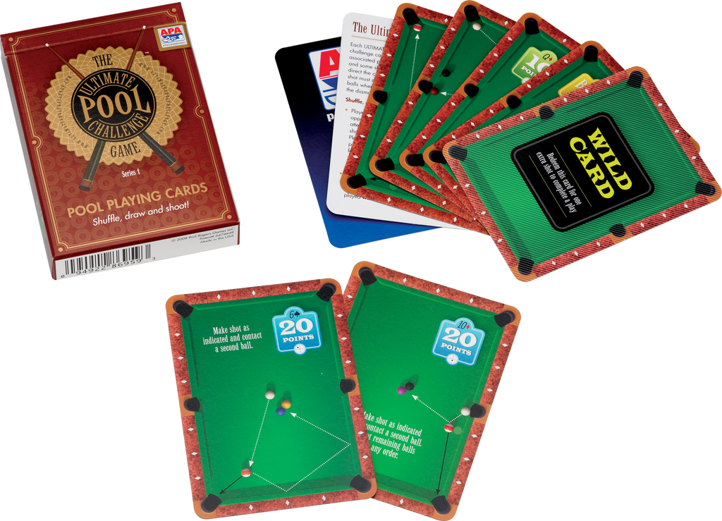 Ultimate IPUPC Pool Challenge Cards - Original  - Original Instructional Products and Training Aids