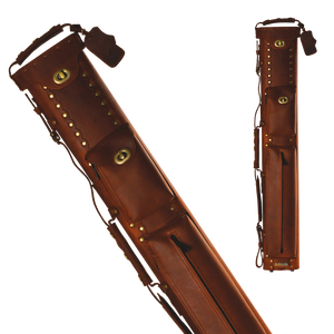 Instroke ISB24 Buffalo Pool Cue Case - Brown Cases