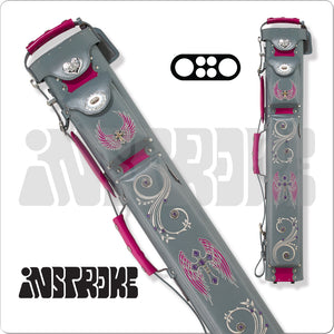 Instroke ISXL La Bella Donna Pool Cue Case - Grey Cases