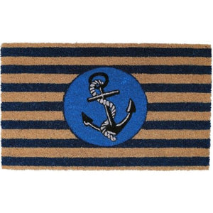 Imports Decor 564PVC Anchor Coconut Husk Mat