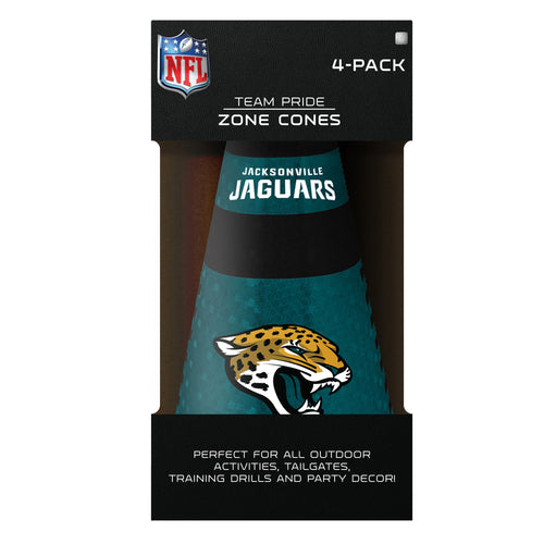 Jacksonville Jaguars Zone Cones 4 Pack - Sporticulture