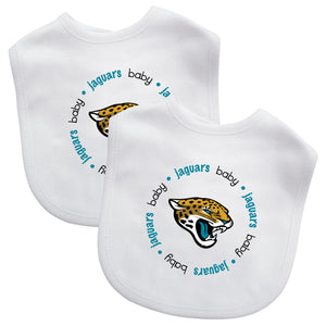 Jacksonville Jaguars Baby Bib 2 Pack - Masterpieces Puzzle Company