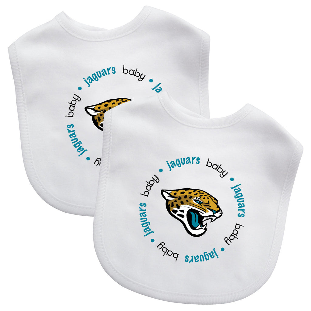Jacksonville Jaguars Baby Bib 2 Pack - Masterpieces Puzzle Company