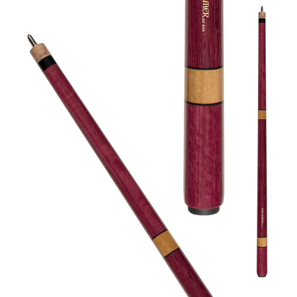 Joss JOSTHPH Thor Hammer Heavy Purple Herat Pool Cue  - Heavy - 20.0 to 21.0+ oz Pool Cues