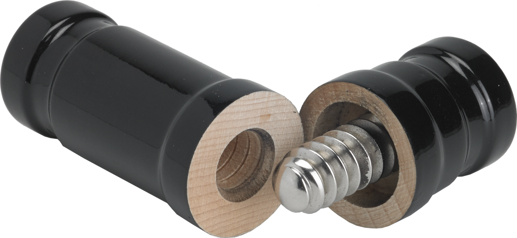 Action JPEX Exotic Wood Joint Protectors  - Black Stained Maple  5/16 x 14