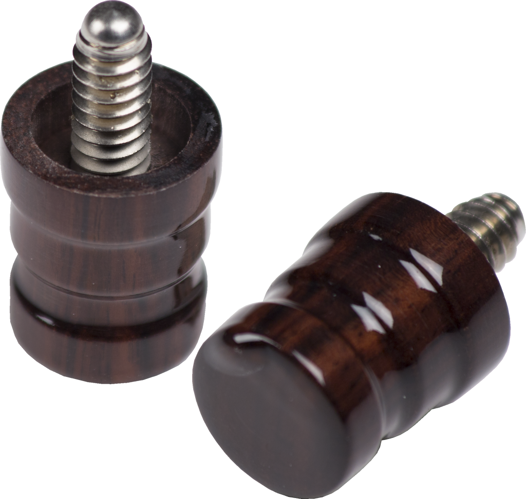 Action JPEXMALE Exotic Wood Joint Protector  - Rose Wood 5/16 x 18 Joint Protectors