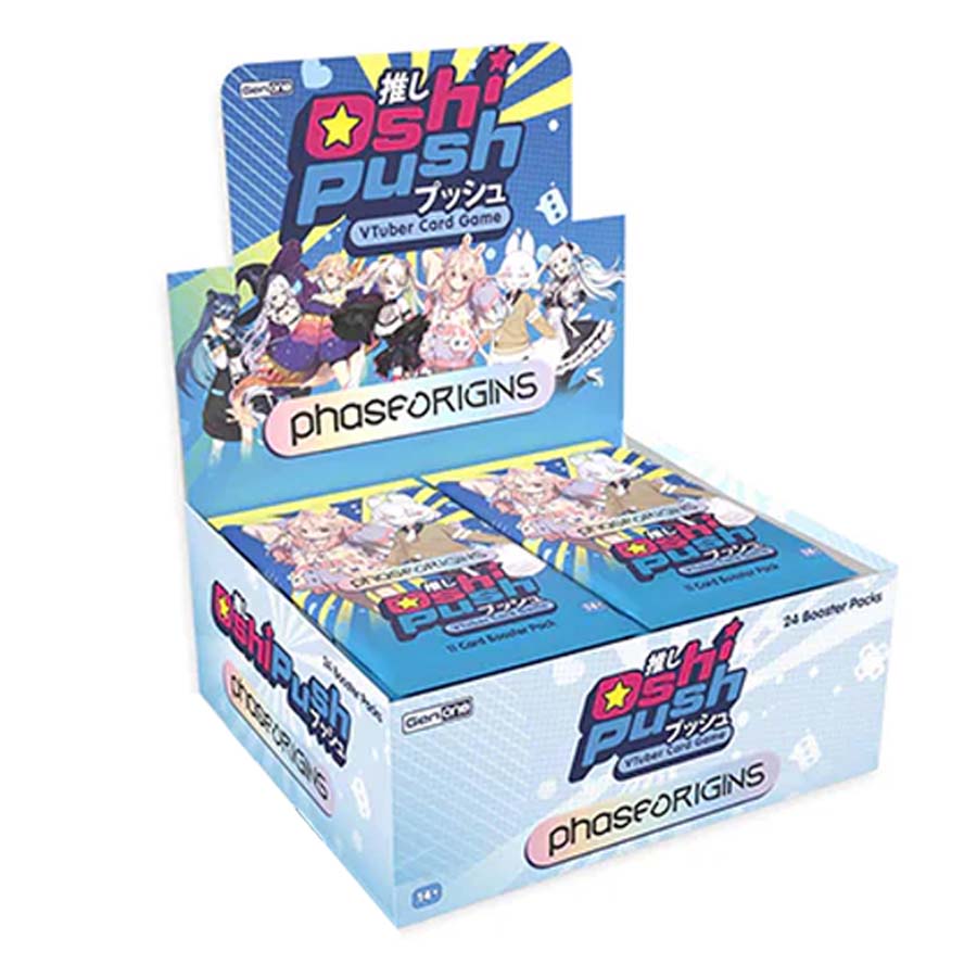 Japanime Games -  Oshi Push Tcg: Gen One Retail Booster Box (24Ct) (Wave 2)