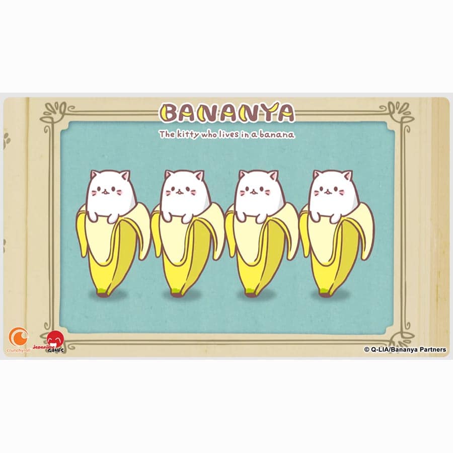 Japanime Games -  Bananya Bananya Line Playmat