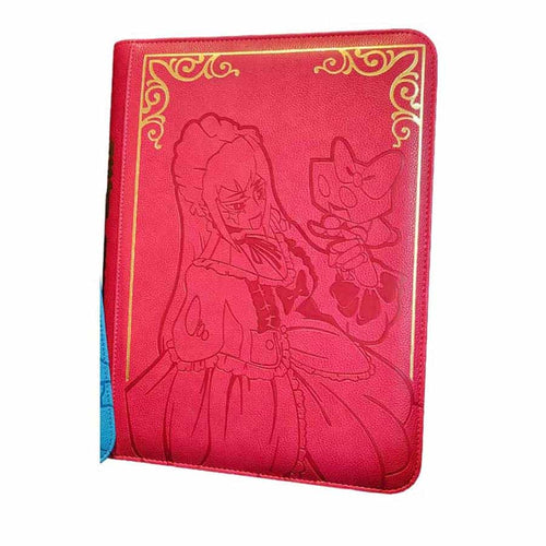 Japanime Games -  Oshi Push Tcg: Gen Two Hidden Links: Limited Edition 9-Pocket Sideloading Binders: Porcelain Maid Pre-Order