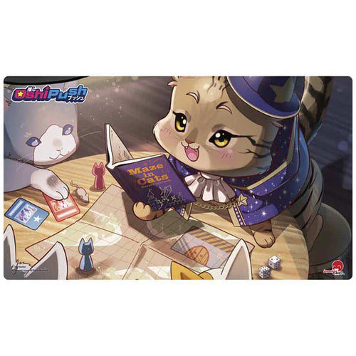 Japanime Games -  Oshi Push Tcg: Gen Two Hidden Links: Standard Size Neoprene (24 X 14 Inch) Playmat: Raelice Pre-Order