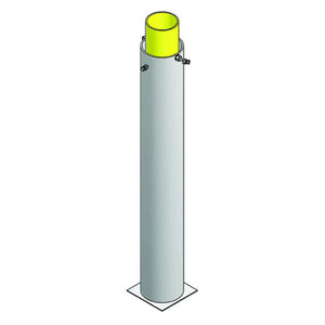 Jaypro Sports FPS-30C 30 ft. Foul Pole Ground Sleeve - BBCFP-30