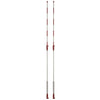 Jaypro Sports VBA-80 Universal Antennae  Red & White