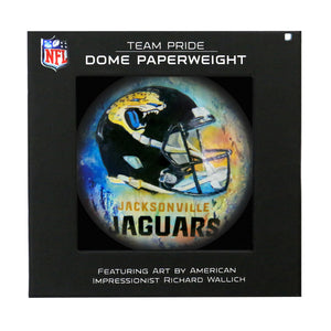 Jacksonville Jaguars Paperweight Domed - Sporticulture