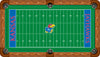 KANSAS BILLIARD TABLE FELT - RECREATIONAL GRIDIRON - KANBTF000-8R