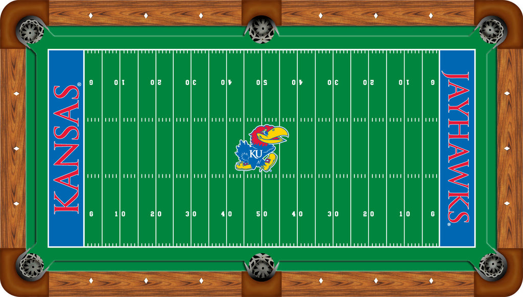 KANSAS BILLIARD TABLE FELT - RECREATIONAL GRIDIRON - KANBTF000-8R