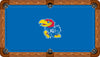 KANSAS BILLIARD TABLE FELT - RECREATIONAL BLUE - KANBTF101-9R