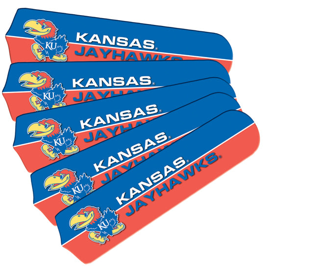 KANSAS FAN BLADE SET BLUE/RED - KANFBL100-42