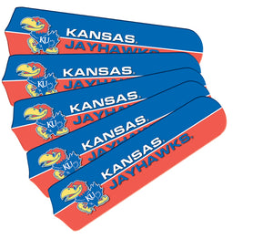 KANSAS FAN BLADE SET BLUE/RED - KANFBL100-52
