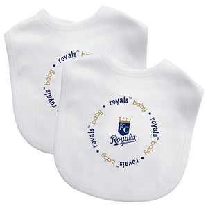 Kansas City Royals Baby Bib 2 Pack - Masterpieces Puzzle Company