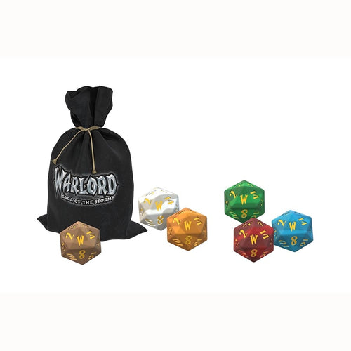 Kingswood Games -  Warlord Tcg - Warlord: Saga Of The Storm Tcg: Dice Bag