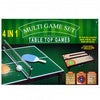 Kole Imports OS191-1 4 in 1 Tabletop Multi-Game Set