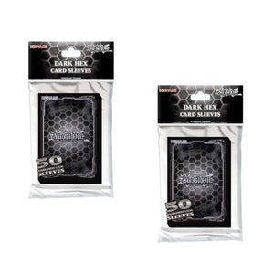 Konami Digital Entertainment -  Yu-Gi-Oh!: Card Sleeves: Dark Hex (50Ct)