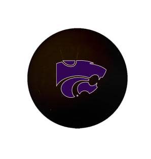 KANSAS STATE EIGHT BALL BLACK - KSUBBE100