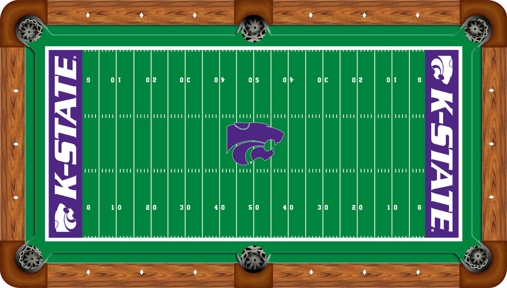 KANSAS STATE BILLIARD TABLE FELT - RECREATIONAL GRIDIRON - KSUBTF000-9R