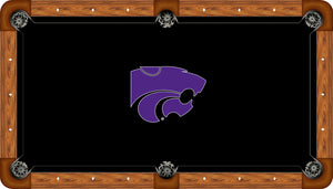 KANSAS STATE BILLIARD TABLE FELT - RECREATIONAL BLACK - KSUBTF114-8R