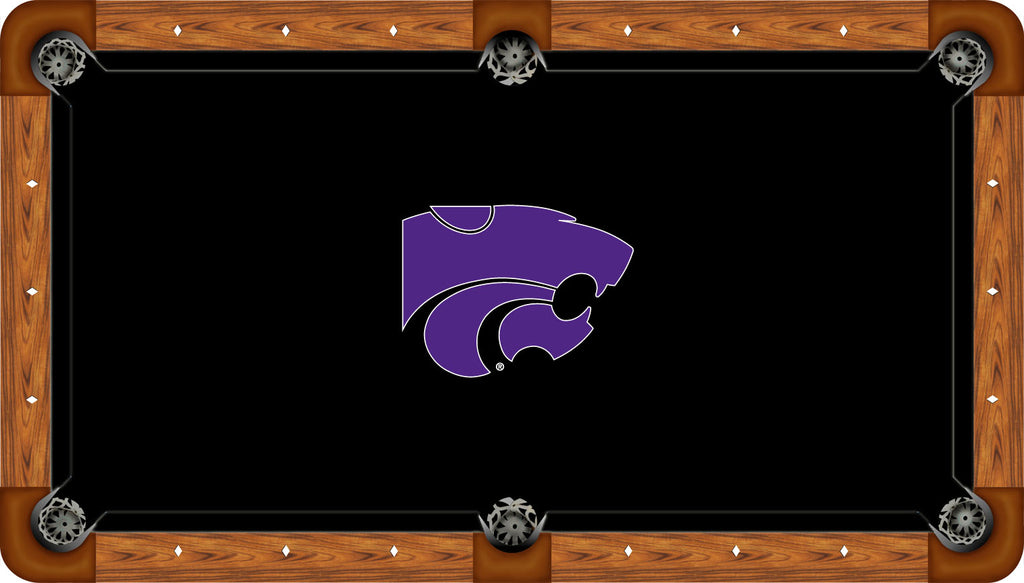 KANSAS STATE BILLIARD TABLE FELT - RECREATIONAL BLACK - KSUBTF114-8R
