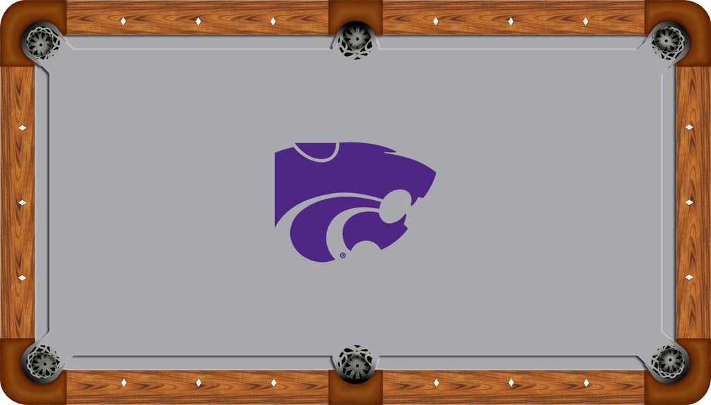 KANSAS STATE BILLIARD TABLE FELT - RECREATIONAL GRAY - KSUBTF115-8R