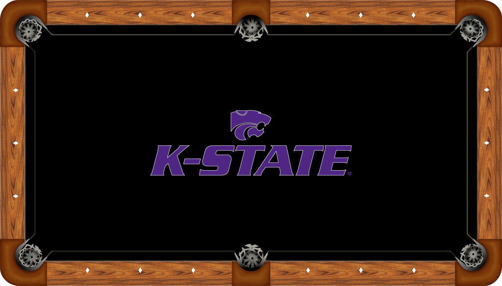 KANSAS STATE BILLIARD TABLE FELT - RECREATIONAL BLACK - KSUBTF314-8R
