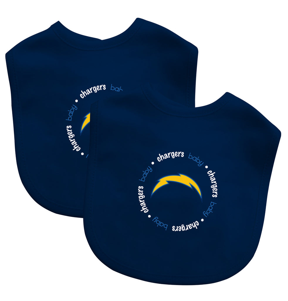 Los Angeles Chargers Baby Bib 2 Pack - Masterpieces Puzzle Company