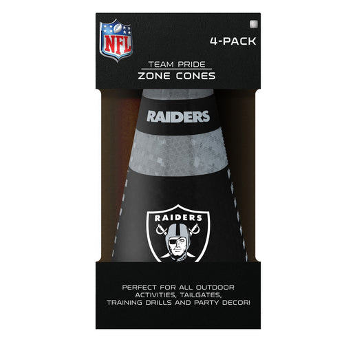 Las Vegas Raiders Zone Cones 4 Pack - Sporticulture