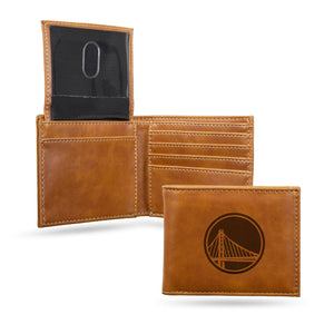 Golden State Warriors Wallet Billfold Laser Engraved - Rico Industries