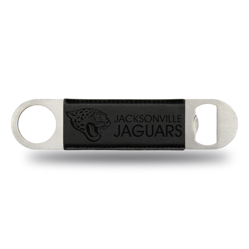Jacksonville Jaguars Bar Blade Bottle Opener Laser Engraved - Rico Industries