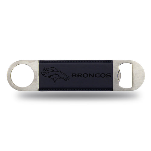 Denver Broncos Bar Blade Bottle Opener Laser Engraved - Rico Industries